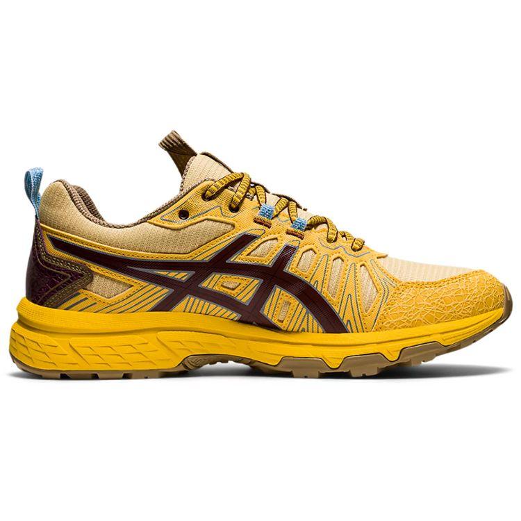 Kiko Kostadinov X ASICS HN1-S Gel Venture 7 Yellow Unisex Sneakers Ox-Brown 1201A195-750