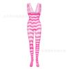 Sex Underwear Women's Sexy One-Piece Mesh Suspender Mesh Full Body Stockings Mesh Socks
