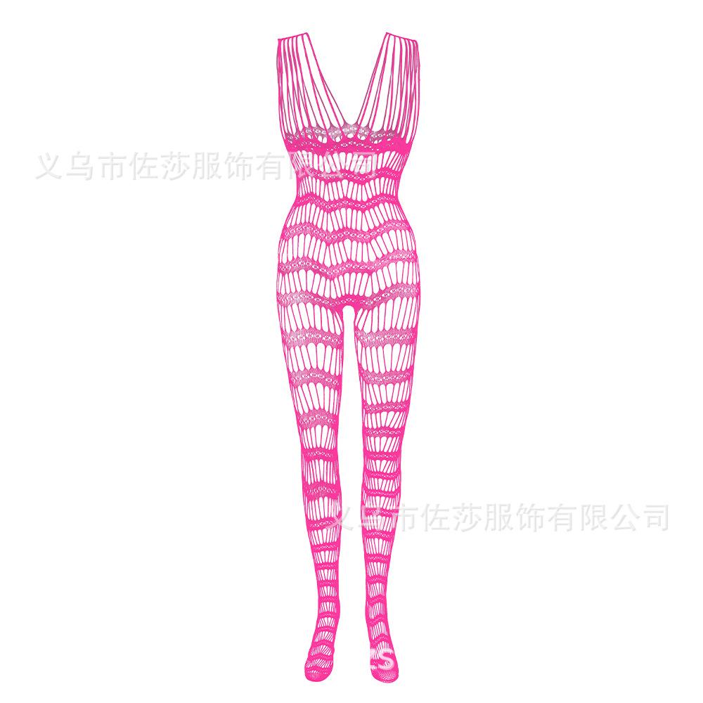 Sex Underwear Women's Sexy One-Piece Mesh Suspender Mesh Full Body Stockings Mesh Socks