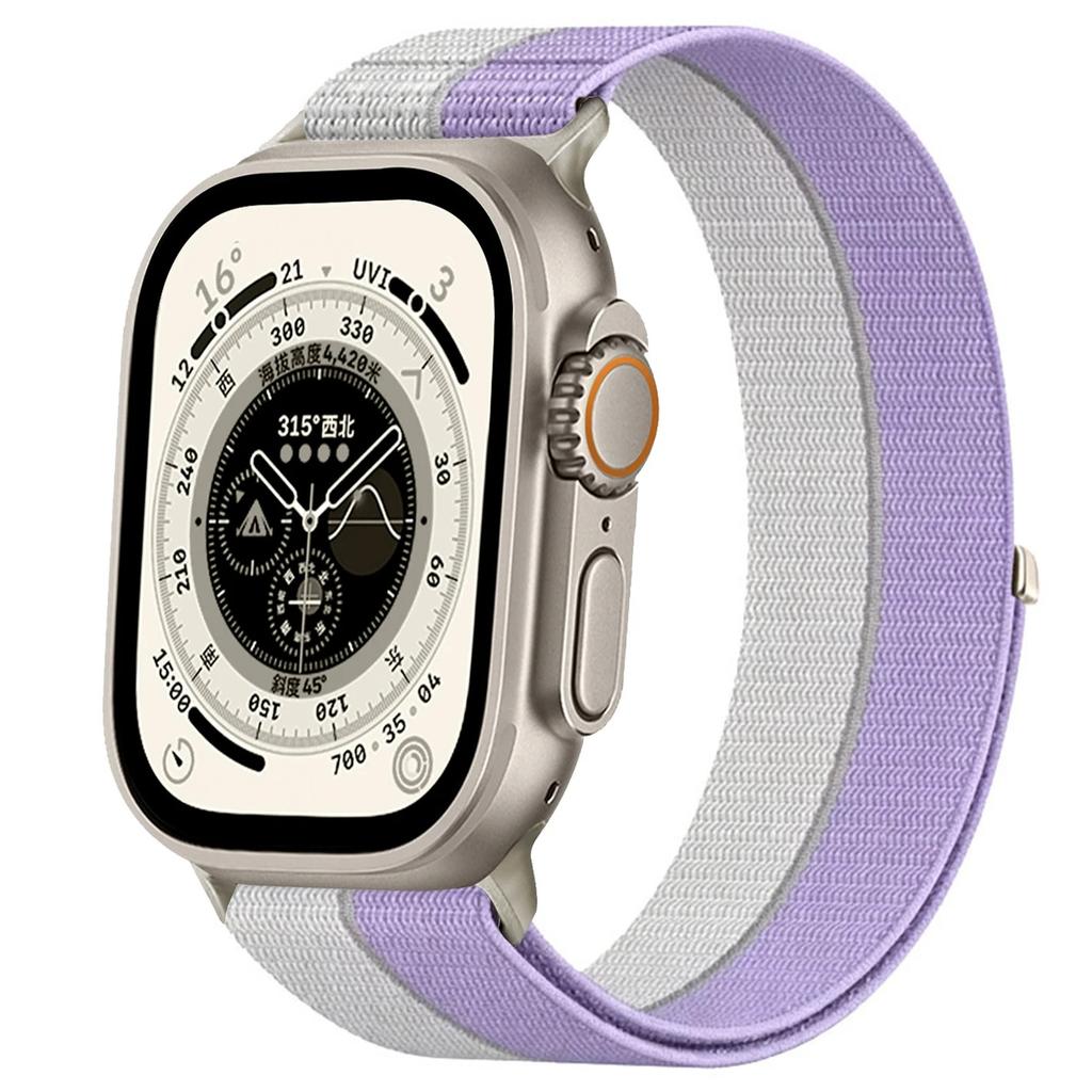 Geflochtenes Nylonarmband für Apple Watch Band Ultra 3 2 49mm 45mm 42mm Armband Iwatch Serie 11 10 9 8 7 6 SE 5 4 38 46 41mm 44mm 40mm