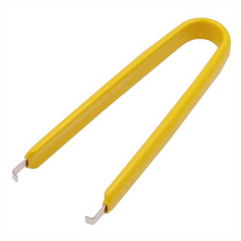 

Екстрактор ІС U-подібний пінцет Інструмент для ремонту мобільних телефонів Інструмент для вилучення мікросхем Електронні компоненти Витягувач жовтий