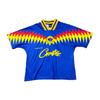 European and American High Street Trendy Brand Alcatraz Sports Short-sleeved T-shirt Football Uniform Breathable Polo Shirt Couple Outfit