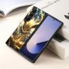 Hot Anime Pokemon Back Phone Cover Case for Samsung Galaxy ZFold6 ZFold3 Z Fold 7 6 5 4 3 ZFold4 ZFold5 ZFold7