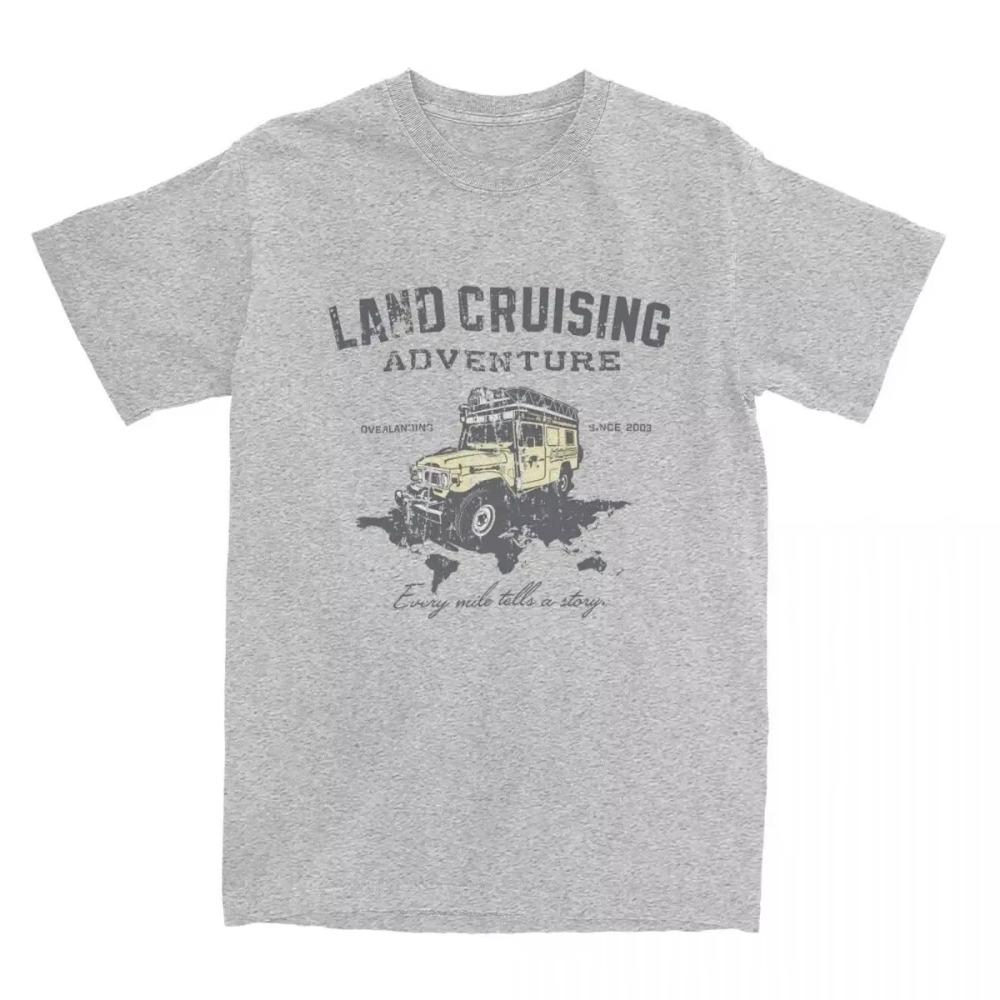 Overland Land Cruse 80 Off Road Outfits T-Shirt for Men Women Landcruising Adventure Casual  New Arrival Tees