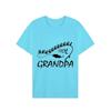 Men's Brand T-shirts Fishing Grandpa Print Shirt Funny Short Sleeve T Shirts Summer Tshirt Harajuku Streetwear T-Shirt for Men