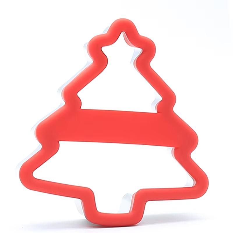 

Christmas Cookie Cutters Stainless Steel Metal Christmas Cookie Cutters Christmas Tree Snowflake Star Shapes Baking Supplies