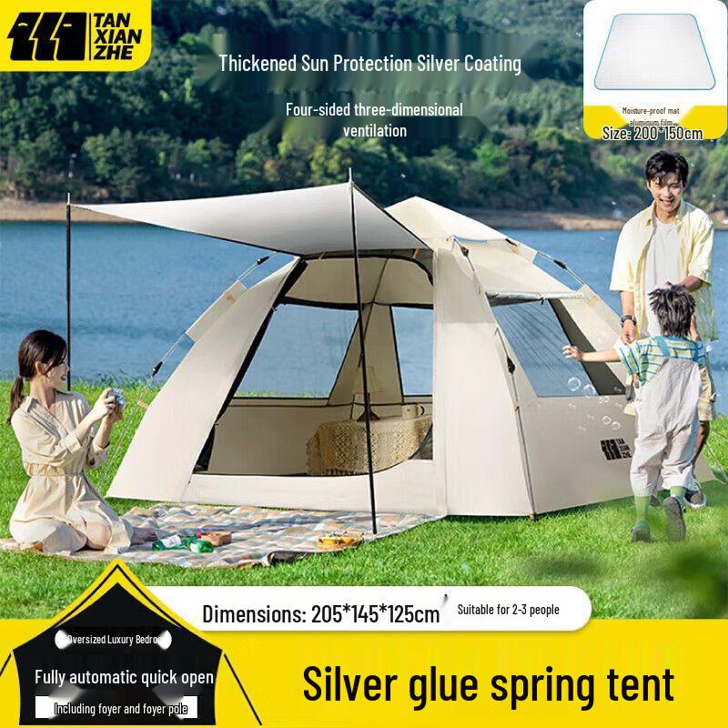 Explorer Instant Pop-Up Camping Tent Large
