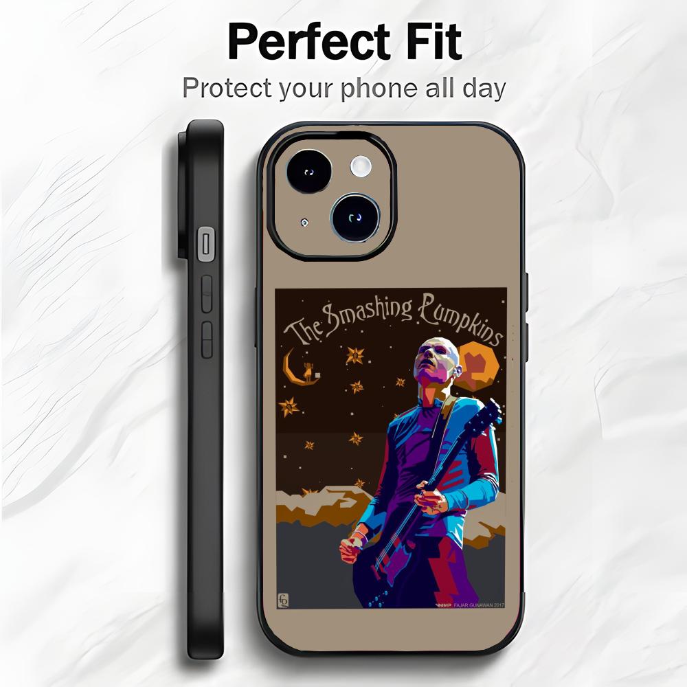 Rock Band The S-Smashing Pumpkins Phone Case Phone Case Soft Packaging Lightweight For iPhone17 16 15 14 13ProMax