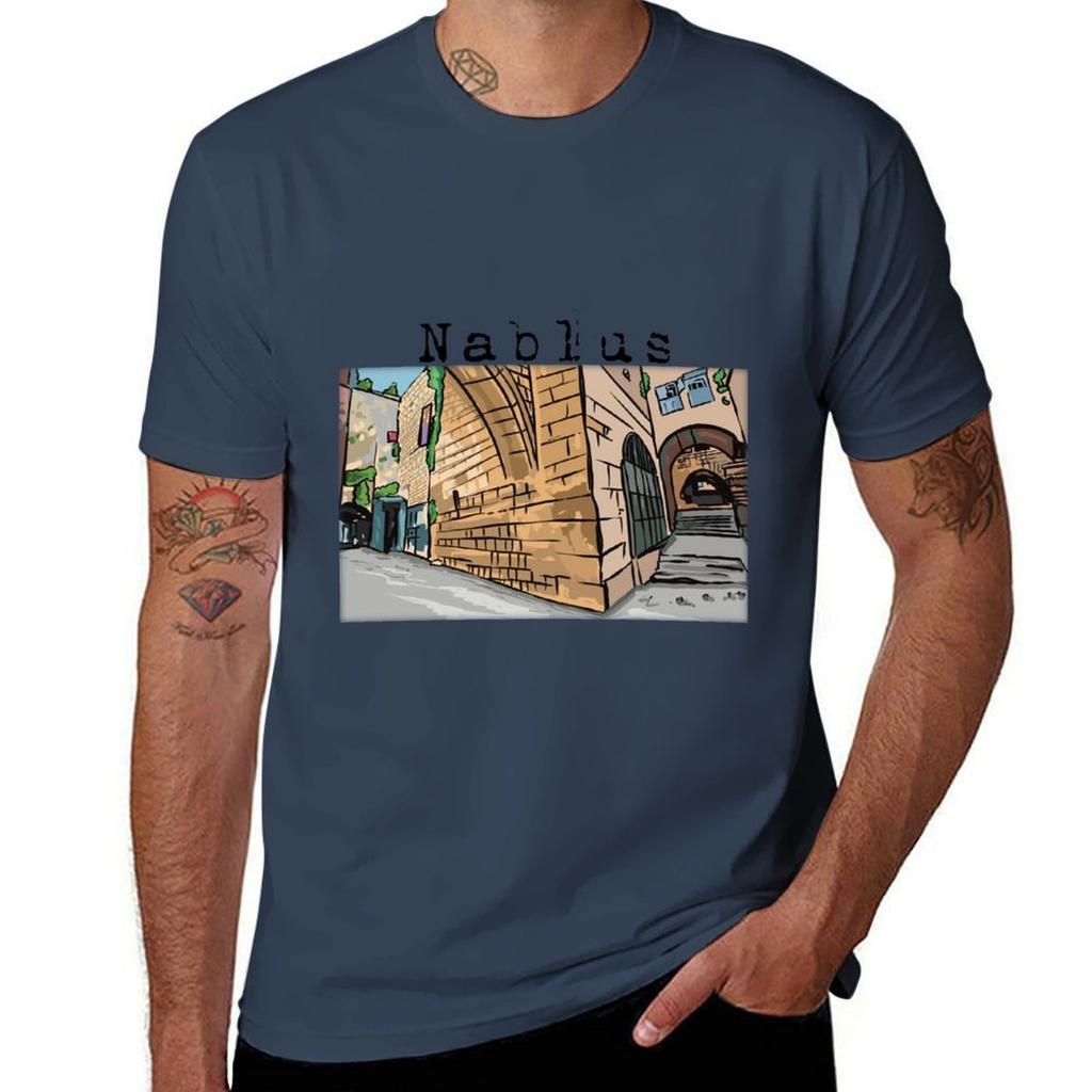Nablus The Old City TShirt Thanksgiving Casual Tee