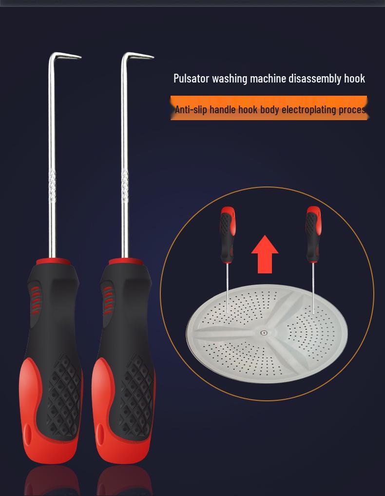 Three-Pronged Pulsator Core Wrench for Washing Machine Repair