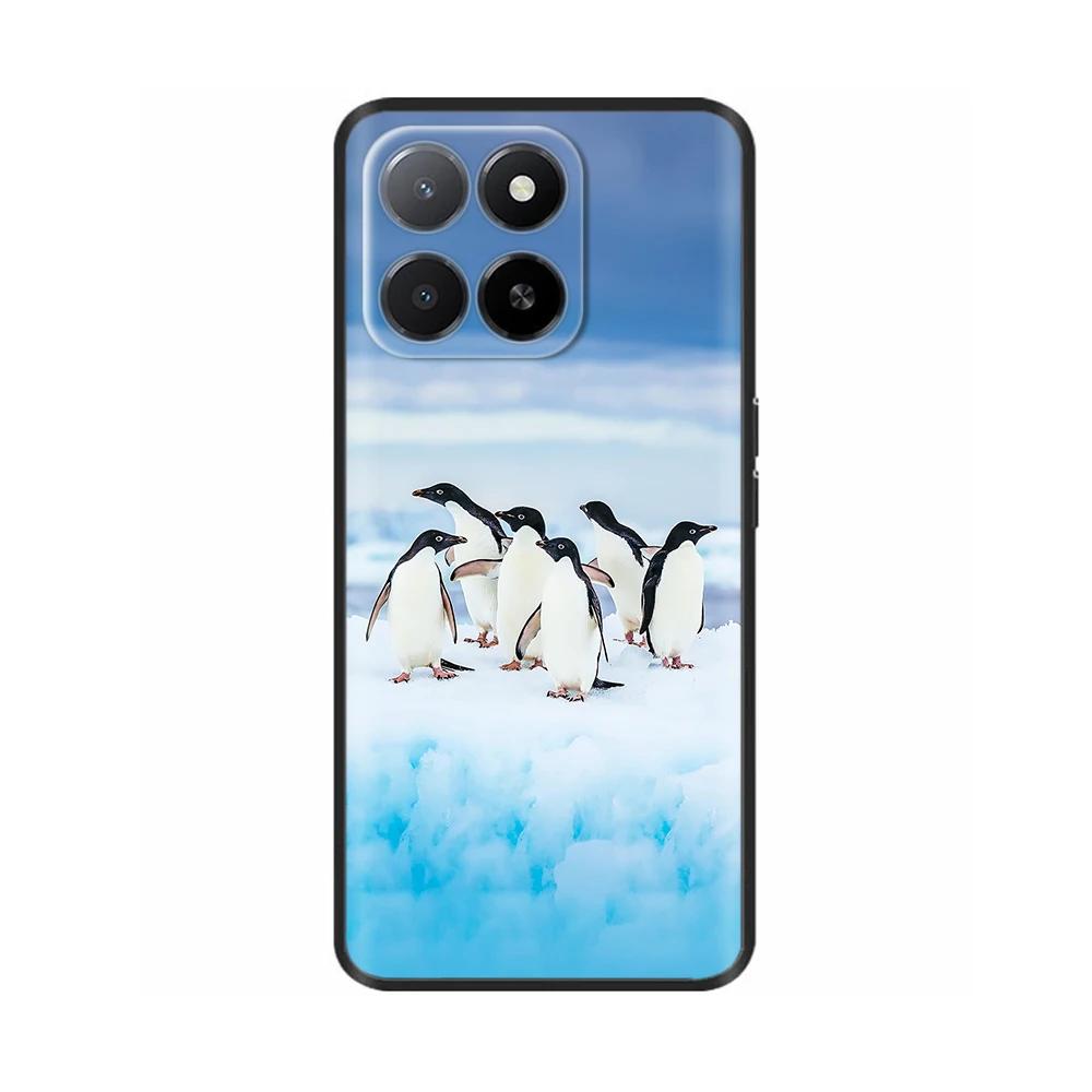 Für Honor X5B Plus Hülle Für Honor X5b 2024 Stoßfest Weiches TPU Silikon Handyhülle Für honorX5B X 5b Capa Cartoon Matt Bumper