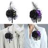 Wrist Corsage Bride Bridesmaid Bouquet DIY Dark Romantic Wedding Decoration