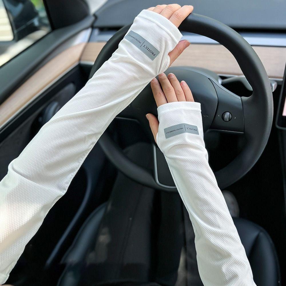 Thin Ice Sleeved UV Resistant Loose Hand Sleeves Arm Protection UV Resistant Sleeves  Outdoor