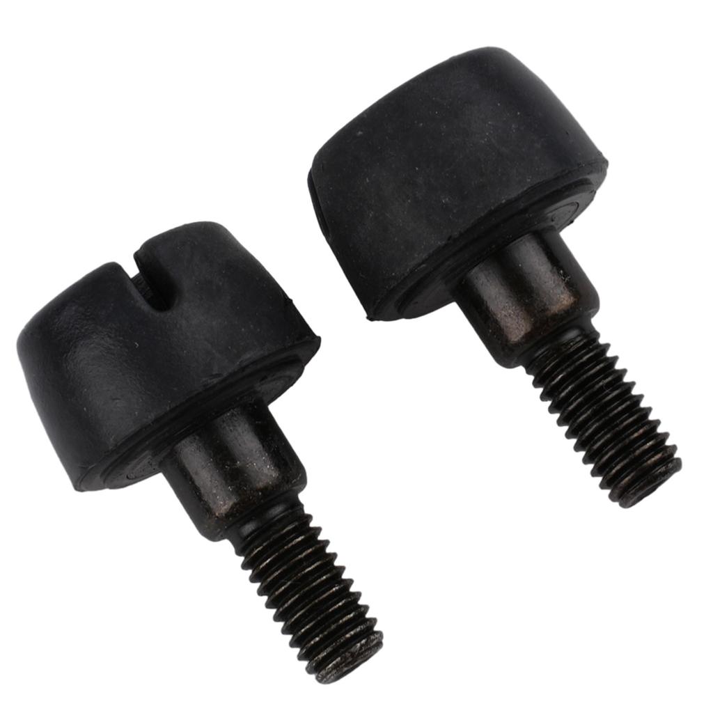 Car Hood Bumper Stop Screw Bumper Clip Stop Screw New BUMPER Black