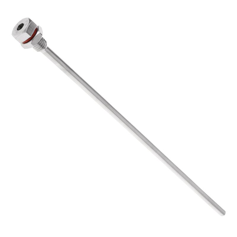 Thermowell Immersion Sleeve Pocket Stainless Steel 304 M10X1.5 for Max 4.5 mm L35-L300mm Drop Ship