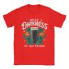 Streetwear TShirt Summer Hello Darkness My Old Friend Irish Beer St Hipster T Shirts  Cotton Tshirt Short Sleeve Top Tees