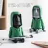 [Queen-b] Moai Smartphone Stand, Smartphone Holder, Desktop Tablet Stand, Unique, Fun, Cute, Stylish, Smartphone, Mobile Phone, Interior Decor,