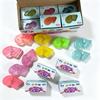 Stressabbau Quetschspielzeug Nummer 67 TPR Transparent Glitzer Fidget Spielzeug für Teenager Schüler Schule Dekompression