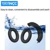 YAYINCC for Bose QC15 QC25 QC35 QC45 earphones Silicone ear cap/zipper head beam protective cover not afraid of peeling off skin