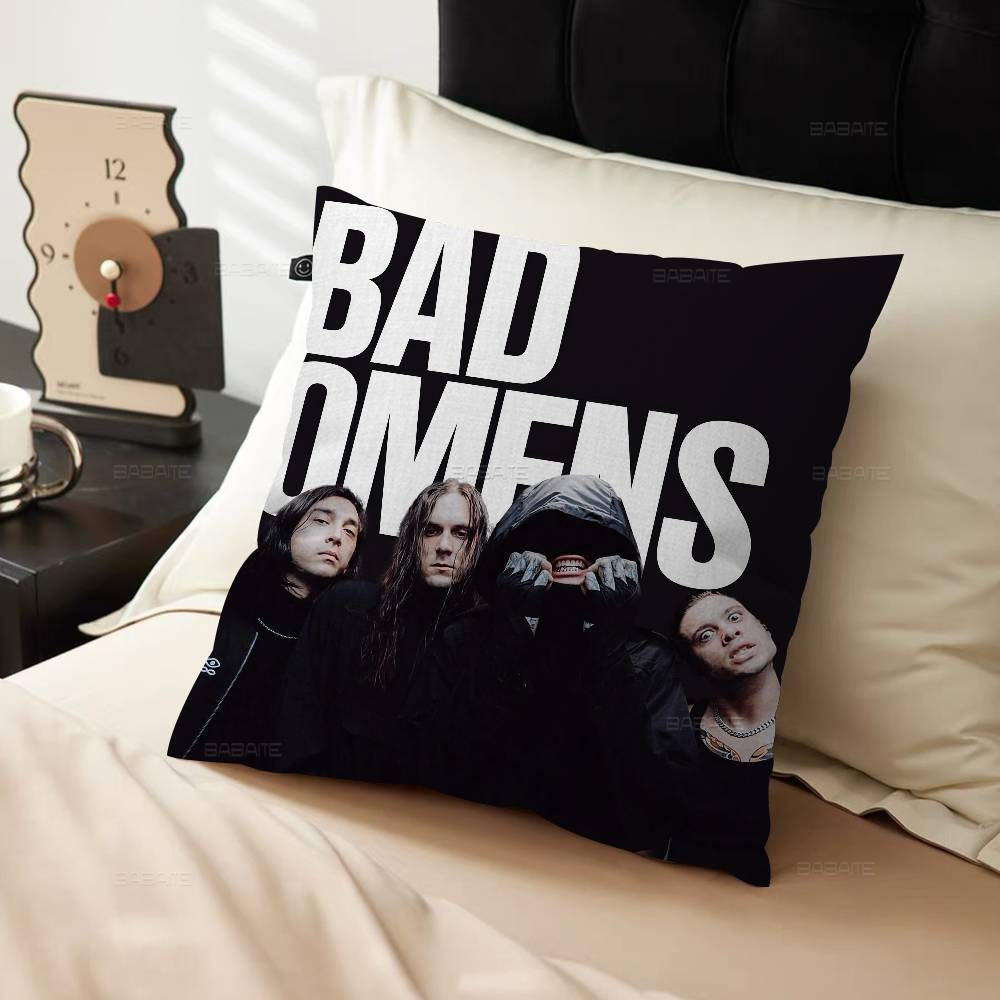 B-Bad-Omens Dreamy-Metal pillow cover sofa cushion cover home room decoration children gift