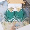 Punk Metal Drop Earrings For Women Retro Abstract Statement Jewelry Dangle Earrings pendientes moda