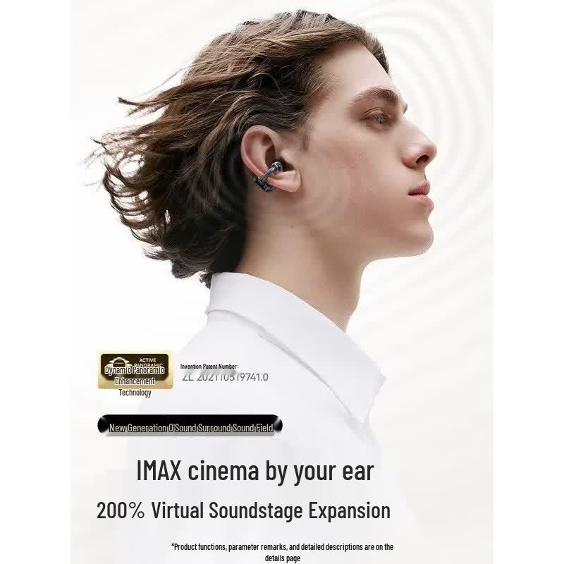 Saina S6S Ultra Ear Clip Bluetooth Earbuds