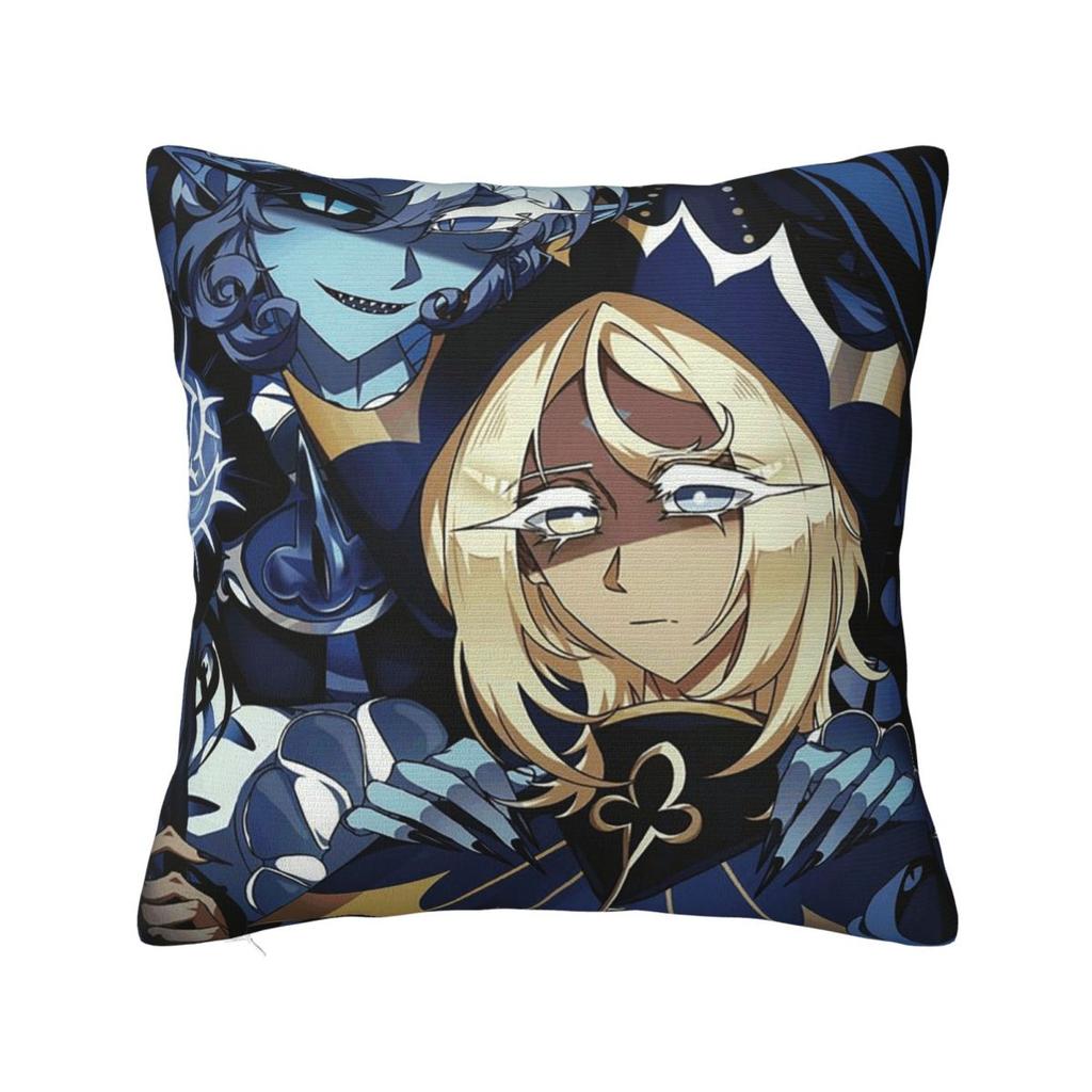 Game Cookie Run Kingdom Cartoon Square Pillowcase Cushion Cover Pillow Case Throw Pillow Cover for Home Sofa Living Room