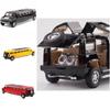 Exquisite 132 Scale H6 Alloy Model Car With Flashing Lights And Opening Doors