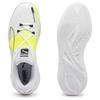 Puma Fusion Nitro Comfortable Lightweight Shock Absorption Slip Resistant Durable Low Top Basketball Shoes Unisex sneaker White Yellow 195514-12