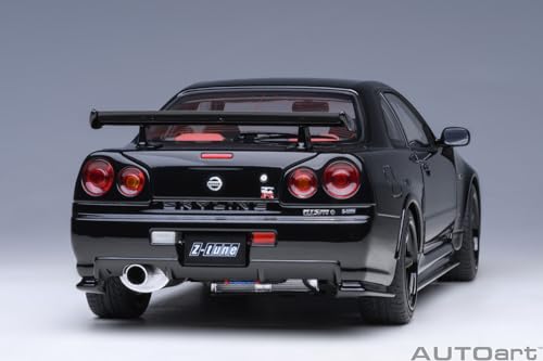 AUTOart 1/18 Scale Nismo R34 GT-R Z-tune Black Pearl Finished Product