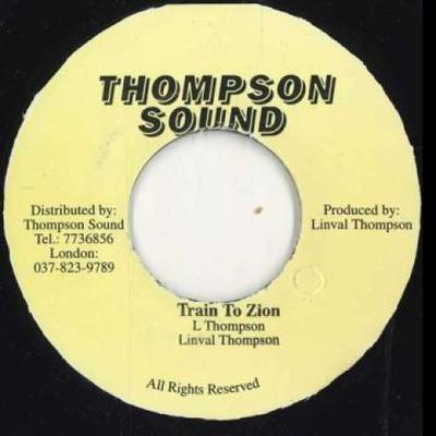 7inch Record LINVAL THOMPSON - Train To Zion Thompson Sound 1979 Jamaica Reggae, Ska & Dub