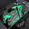Popular Mouse Pad Large Edge White Computer Gaming Accessories One Piece Law Mousepad Extended Desk Mat Lock Edge Gamer Carpet