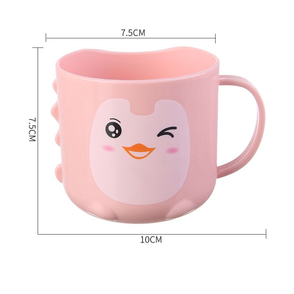 Pingvin Barn Baderom Liten And Tannbørste Småbarn Munnskyllkopp Pussing av Tenner