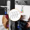 50Pcs 25Mm Metal Blank Key Chain Ring Split Key Rings With Chain Jump Rings Set For Diy Crafts Jewelry Making Accessories