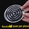 Extra Large Fireproof Mosquito Coil Holder - Thick, Anti-Scald Tray for Mosquito & Fly Repellent In Bathroom