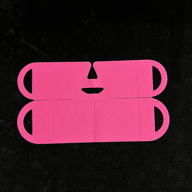 Doppel-V-Form Kinnreduzierer Gesichtsmaske Straffend Lifting Für schlaffe Haut Elastisches Band Für Hautpflege