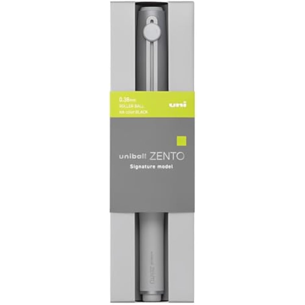 Uniball Pen Uniball One Zento 0 38mm Signature Silver