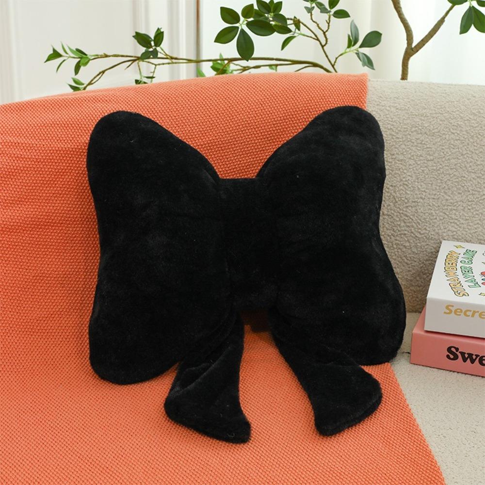 Plush Bow Pillow Cute Bow Throw Pillows Neck Rest Pillow Neck Cushion  Seat Ornaments