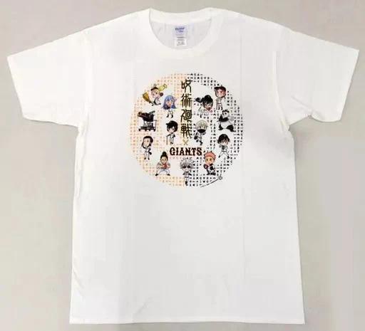 Chibi Character T-shirt White L Jujutsu Kaisen×Yomiuri Giants 73x53x20cm S