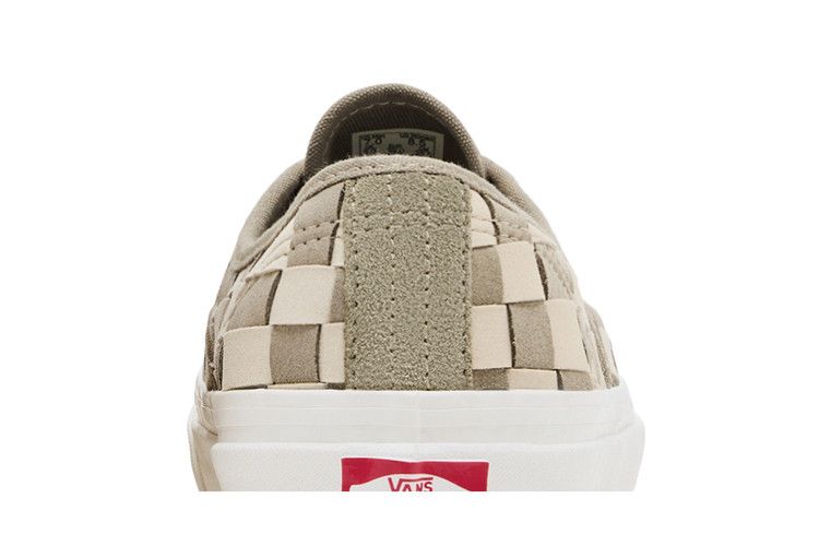 Vans Authentic 44 DX 'Woven Check - Brown Khaki' Men's Sneakers