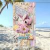 American Cartoon Figure Print Thick Microfiber Beach Towel Quick Dry Bath Blanket For Kids