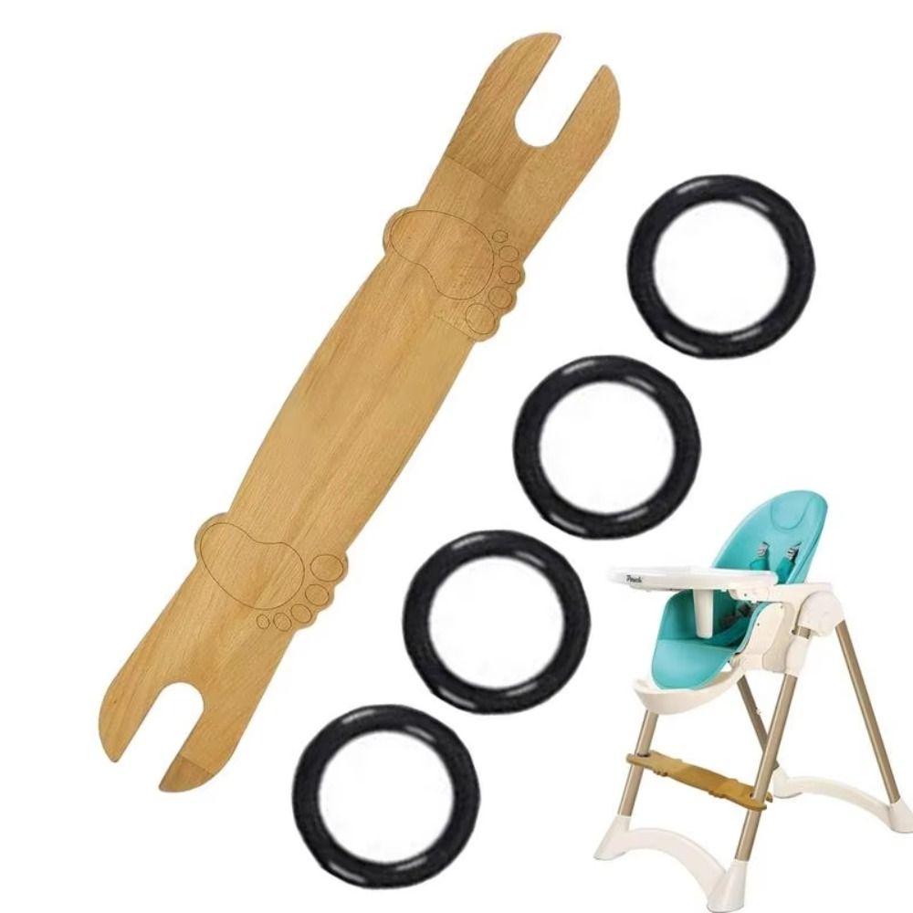 Adjustable High Chair Footrest Stable Design Highchair Accessory Nursery Furniture