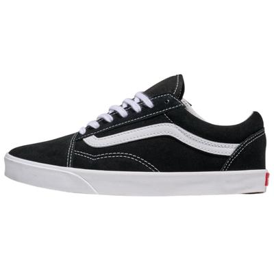 Old Skool Low Pro Confortable Polyvalent Semelle Fine Durable Baskets Basses de Skate Unisexe Noir Blanc VN000D0EMCG
