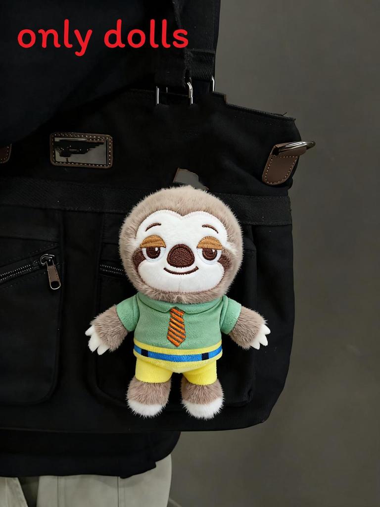 Zootopie Mignon Judy Nick Paresseux Et Benjamin Porte-clés Peluche Pour Enfants Et Collectionneurs