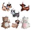 Matte Aluminum Capybara Cartoon Balloons for Kids' Birthday Party Decorations