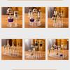 Acrylic Staircase Display Rack Doll Cosmetics Jewelry Display Stands Multi Functional Bedroom Bathroom Desktop Storage Rack