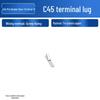 C45 Duckbill Nose Bare End Connection Pin Terminal