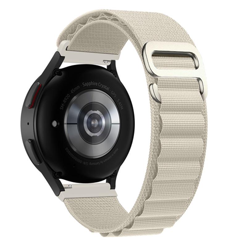 Compatible with Huawei GT6/5/4 Pro and Samsung Watch7/6, 22mm Universal Alpine Nylon Loop Strap.