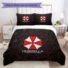 The sci-fi game Resident Evil Umbrella Corporation offers soft and comfortable bedding covers and pillowcases for home use (without core) K6