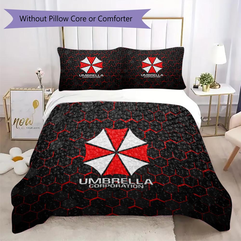 The sci-fi game Resident Evil Umbrella Corporation offers soft and comfortable bedding covers and pillowcases for home use (without core) K6